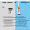 Slo Syrup Liquid Drink Thickener Thicken Drinks for Dysphagia Alternative to Powder Drink Thickener. Each bottle thickens up to 40 HOT or COLD drinks IDDSI Level 1 Level 2 Level 3. Twin Pack 2x 200ml view 3