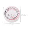 ZUNOXAZ Flexible Measuring Tape 1.5 Meters round Plastic Body Tape Measure for Precise Health Tracking and Fitness Monitoring Suitable for Athletes and Everyday Users view 2