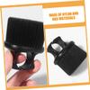 Homoyoyo Barber Brushes Nylon and Abs Material 2 Pcs with Ring Design Prevents Slipping and Won't Deform Professional Hair Detangling and Beard for Men for Hair Salons and Home Use view 2