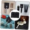 BIUDECO Head Protective Sleeve 2pcs Artificial Leather Manual Head Storage Case Safety Cover for Travel and Daily Shaving view 4
