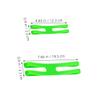 SOIMISS 12pcs Reusable Silicone Lid Straps Washable Bands Elastic Lunch Strap for Food Containers Fixing Silicone Bands Flexible Storage view 2