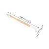 BAZEITFLOW 10pcs Bamboo Toothbrush Set for Adults with White Soft Bristles Natural Non Slip Handle Manual Toothbrushes for Travel and Daily Use view 2