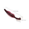 FOMIYES 2pcs Double-Headed Denture Cleaning Brush for Oral Care Hard Bristle False Teeth Brush Dentures Cleaning Essential for Seniors view 2