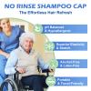 18 Pack Shampoo Caps No Rinse, Waterless Shampoo Caps for Bedridden Patients, Elderly, Women, Adults, Hair Washing Caps for Post Surgery, Hospital Stays, Travel view 3
