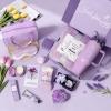 Birthday Gift for Women, Luxury Self Care Spa Gift Basket with Blanket for Mom, Wife, Sister, Friend, Girlfriend, Grandmother, Get Well Soon & Thank You Present for Her view 3