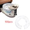 Paaruter 100pcs Transparent Pedicure Liners Disposable, Pedicure Bowl Lin with Elastic Band, Unbreakable Pedi Lin view 3