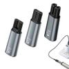 3Pcs USB-C Charger for Phillips USB-C Shaver Adapter Set USB-C Shaver Charger Adapter Transfer Head Lightweight Portable Wide Compatibility for Philips QP2520 QP2620 MG3730 MG5730 BT3206 Etc view 1