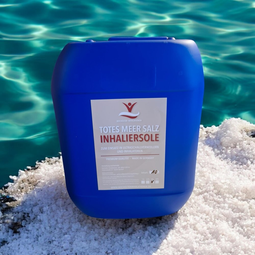 10 Litre Inhalation Sole 5% for Sauna, Bath and Leisure