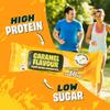 Eat Curious Protein Bars 24 38g | High Protein, Low Sugar, High Fibre vegan protein bars | Caramel Flavour | Healthy Low-Fat Energy Bars view 3