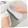 Laundry Cleaning Brush Double-sided Soft Bristles White view 3
