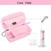 Aproca Hard Case Compatible with JTF Portable Mini Water Dental Flosser, Storage Bag for Flosser Accessories - Pink (Case Only) view 2