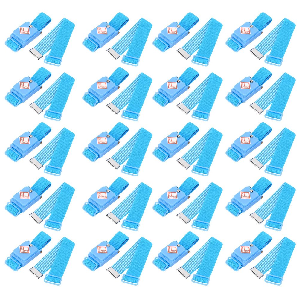 AntiStatic Blue Cordless Bracelet ABS Wrist Strap Accessories for 20Pcs 106~109