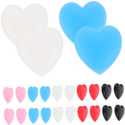 CALLARON 15pairs Slip Ring Ear Hooks Silicone Glasses Holders Glasses Ear Hooks Replaceable for Daily Use