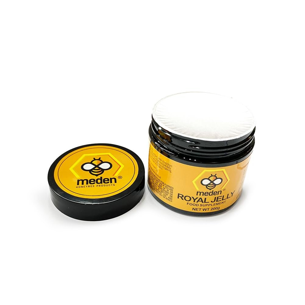 Meden - Pure & Fresh Royal Jelly 200g Premium Fresh Royal Jelly Nutritional Supplements 100% Natural