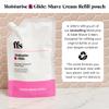 FFS Beauty Shave Cream Refill Pouch 300ml | Vegan Moisturising Shaving Cream with Coconut Oil, Shea Butter & Witch Hazel | Sustainable Refillable Pouch for Smooth & Silky Skin view 2