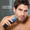 BarberBoss 5-in-1 Cordless Grooming Kit for Men, Beard Trimmer, Hair Clipper, Nose & Ear Trimmer, Body Groomer, Precision Dial, Waterproof Clippers with USB Charging & LED Display view 3