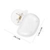 Beaupretty 10pcs Portable Toothbrush Storage Box Plastic Duck Shape Case Toothbrush Coverings Clips for Travel Bathroom Home Use Cute Protector Covers view 2