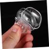 Beaupretty 10pcs Portable Toothbrush Storage Box Plastic Duck Shape Case Toothbrush Coverings Clips for Travel Bathroom Home Use Cute Protector Covers view 4