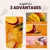 Intake Sugarlolo Fruit Drink 150 g x 10 Pieces | Low Calorie Fruit and Sugar Free | Ideal for Diabetics and Health Consciousness | (pack of 10, Mango) view 3