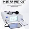 448KHz Cap RES Tecar Device Physical Therapy Physiotherapy Pain Management, Body Sculpting Machine with Probes and Handle,Lifting and Firming + Shaping + Health Care view 3