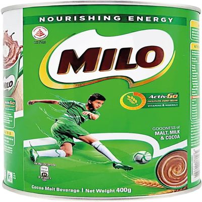 Malt Chocolate Drinking Powder Energy Drink with Vitamins & Minerals Delicious Beverage - Vitamin D, C, B6, B12-400g