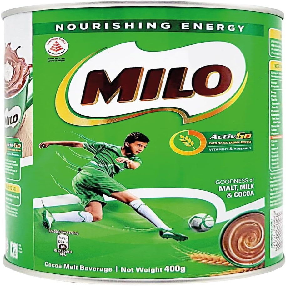 Malt Chocolate Drinking Powder Energy Drink with Vitamins & Minerals Delicious Beverage - Vitamin D, C, B6, B12-400g
