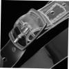 Veemoon 2 Pairs Adjustable Transparent Tpu Shoe Straps for Heels Clear Invisible Replacement Laces Prevent Slipping Durable Loose Bands for High Heels Suitable for Casual and Holiday Party view 3