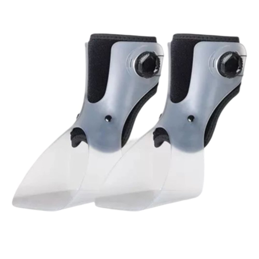 1 Pair Lightweight Foot Drop Brace AFO Foot Drop Brace Ankle Foot Orthosis Support for Hemiplegia Stroke for Walking Better,L,L