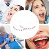 1 Pair Dental Fake Braces with Storage Box Dental Fashion Decoration (Grey) view 4
