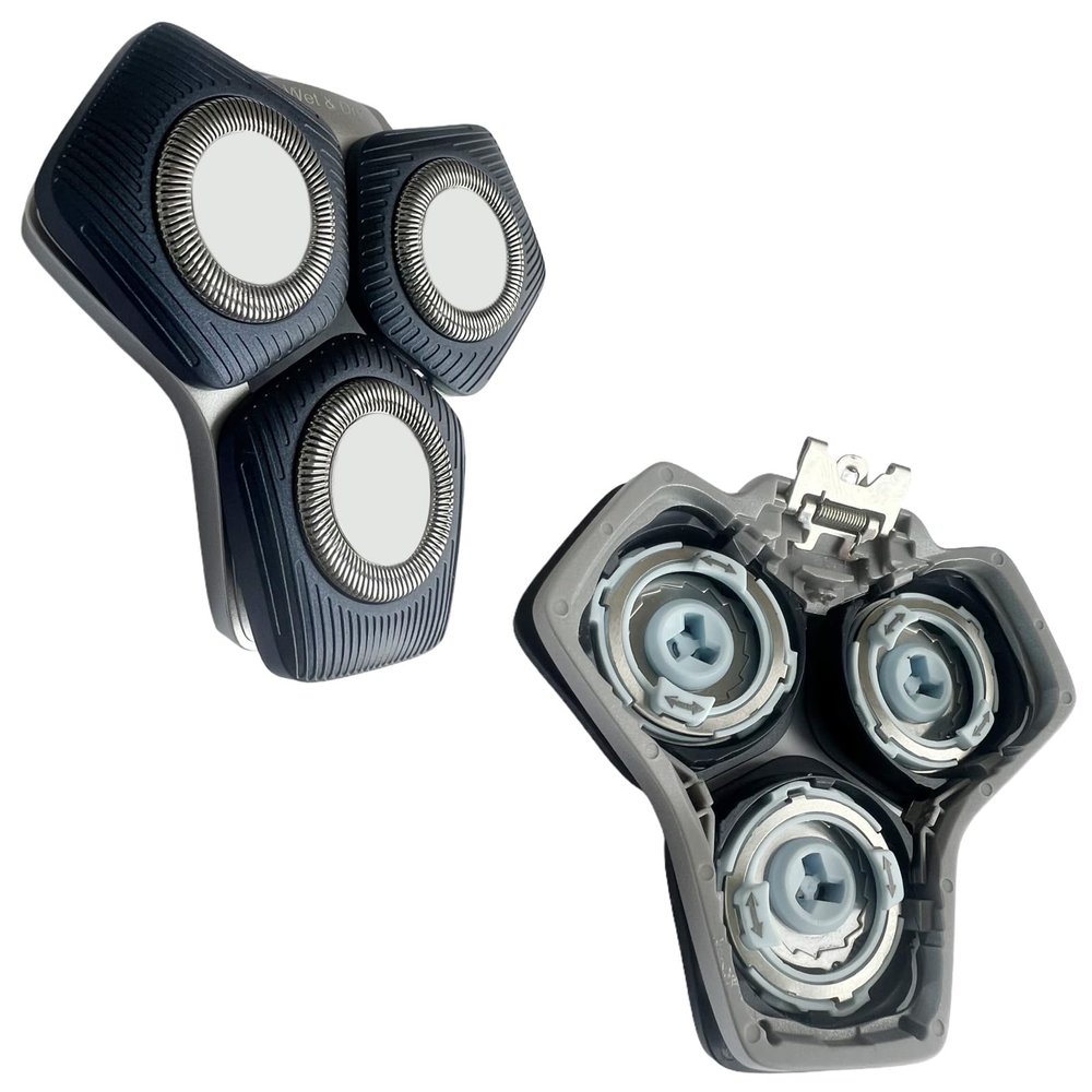 maxeylead SH71/70 Shaver Replacement Head Compatible with Phillips Norelco Series 7000 and angular-shaped 5000 (S5xxx) SH71/70 Blades for 7500 7530 S7370 S7371