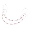1 Pair Dental Fake Braces with Storage Box Dental Fashion Decoration (Pink) view 1
