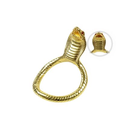 Men's Metal Curved Fitness Stretching Exercise Ring Accessory, 1 piece-ukhlF87 (Gold, 50mm)