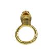 Men's Metal Curved Fitness Stretching Exercise Ring Accessory, 1 piece-ukhlF87 (Gold, 50mm) view 2