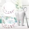 1 Pair Dental Fake Braces with Storage Box Dental Fashion Decoration (Rose Red) view 3