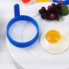 Egg Rings for Roasting Fried Eggs, Egg Shaper for Frying Pan, Heat Resistant Omelette Maker for Cooking Breakfast Sandwiches for Indoor and Outdoor Use view 2