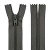 16" (40.6cm) Dark Grey Zip - Closed-End - Dressmaking, Sewing & Craft view 1