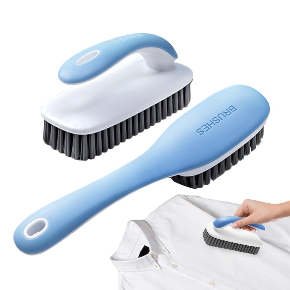 Laundry Dye Brush - Double Sided Washing Brushes, Shoe Brush Stains | Versatile Cleaning Tools for Clothing, Carpet, Furniture and Room