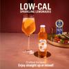 SEPOY & CO. Refreshing Peach Lemonade - 24 x 200ml | Low Calorie, Less Sugar, Ready To Drink | Pure Himalayan Water & 100% Natural Ingredients view 2