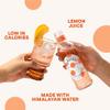 SEPOY & CO. Refreshing Peach Lemonade - 24 x 200ml | Low Calorie, Less Sugar, Ready To Drink | Pure Himalayan Water & 100% Natural Ingredients view 3