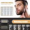 92B Replacement Heads Compatible with 9 Sport Replacement Heads, 92B Foil Blades for Series 9 Electric Razors 9477cc,9330s,9465cc,9460cc,2packs view 3
