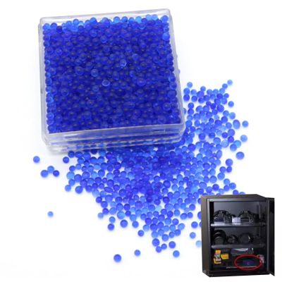 Silica Gel Indicator Desiccant,Reusable Container Dehumidifier Desiccant - Refillable Fabric Silica Packs for Moisture Absorber Gel Pack