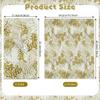 100pcs Coral Guest Paper Napkins,Disposable Decorative Hand Towels Sea Fan Design Dinner Papers for Wedding Birthday Baby Shower Coastal Summer Party Bathroom Table Decor(Gold) view 2