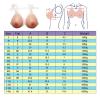 Silicone Breast Forms Fake Chest Enhancer with Adjustable Straps Suitable for Mastectomy Prosthesis Patient Bikini Swimsuit Cosplay(White,E) view 2