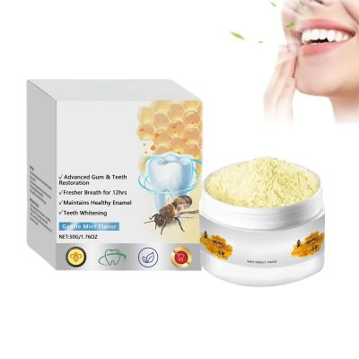 Bee Venom Teeth Powder for Oral Care,Teeth Whitening Essence, Enamel Repair and Stain Removal, Protect Teeth and Fresh Breath, for Sensitive Teeth (1)