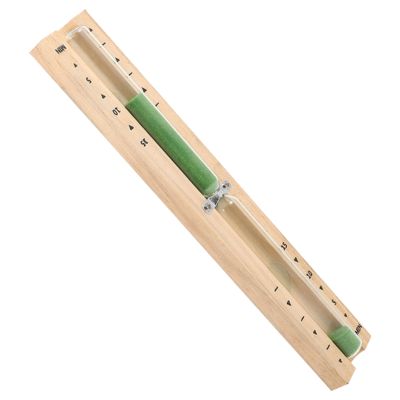 AKOOSY Wooden Hourglass Sauna Timer 15-minute Glass Tube Timer for Sauna Room Household Use Spa Accessory