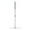 Silicone Broom - Flexible Rubber Cleaning Brush, Hair Tool | Long Handle Adjustable Floor Scrubber With Squeegee Edge Feature, Deep Clean For Bathroom Tiles Kitchen Pet Removal view 1