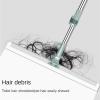 Silicone Broom - Flexible Rubber Cleaning Brush, Hair Tool | Long Handle Adjustable Floor Scrubber With Squeegee Edge Feature, Deep Clean For Bathroom Tiles Kitchen Pet Removal view 3
