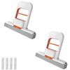 Mini Foldable Desktop Mop,Portable Self-Squeeze Cleaning Sponge Mop for Wet & Dry Use, Compact Cotton Mops for Kitchen, Bathroom, Glass, Car, Office & Small Spaces (2PCS) view 1