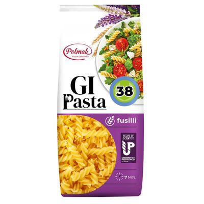 GI Pasta Fusilli | High Protein & High Fibre | Low Glycaemic Index | GLP-1 Friendly | Natural Ingredients | Slow-Release Carbohydrate