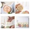 XuQiZZpp Moon Cakes Molds ABS Hand Pressure Chinese Pastries Mould for Baking Enthusiasts Kitchen Accessories view 2